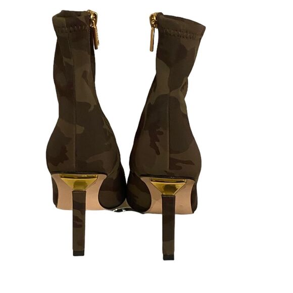 Good American Ankle Black Stiletto Heeled Booties NEW Style GA116SN-X Size 7 - Picture 5 of 7